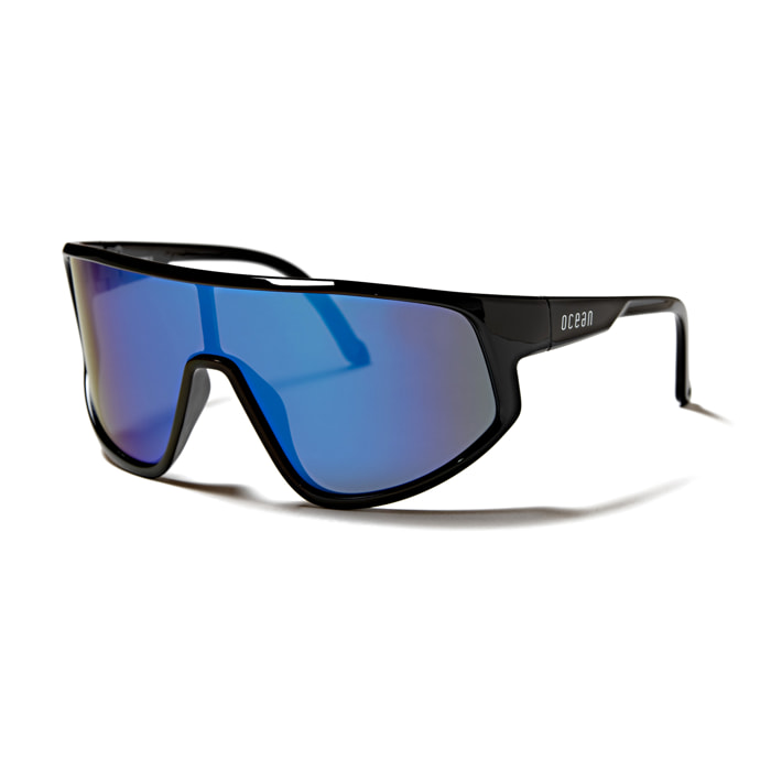 Gafas de ciclismo OCEAN KILLY - Negro brillante / Azul