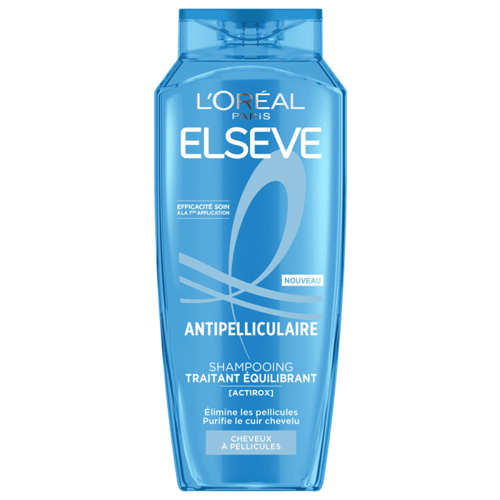 Lot de 12 - L'Oréal Paris Elseve Antipelliculaire Shampooing Traitant Équilibrant 300ml