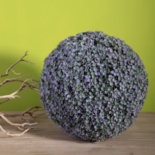 Sfera Di Senecio. Larghezza 28 Cm - Pezzi 1 - 28X28X28cm - Colore: Verde - Bianchi Dino - Decorazioni Varie