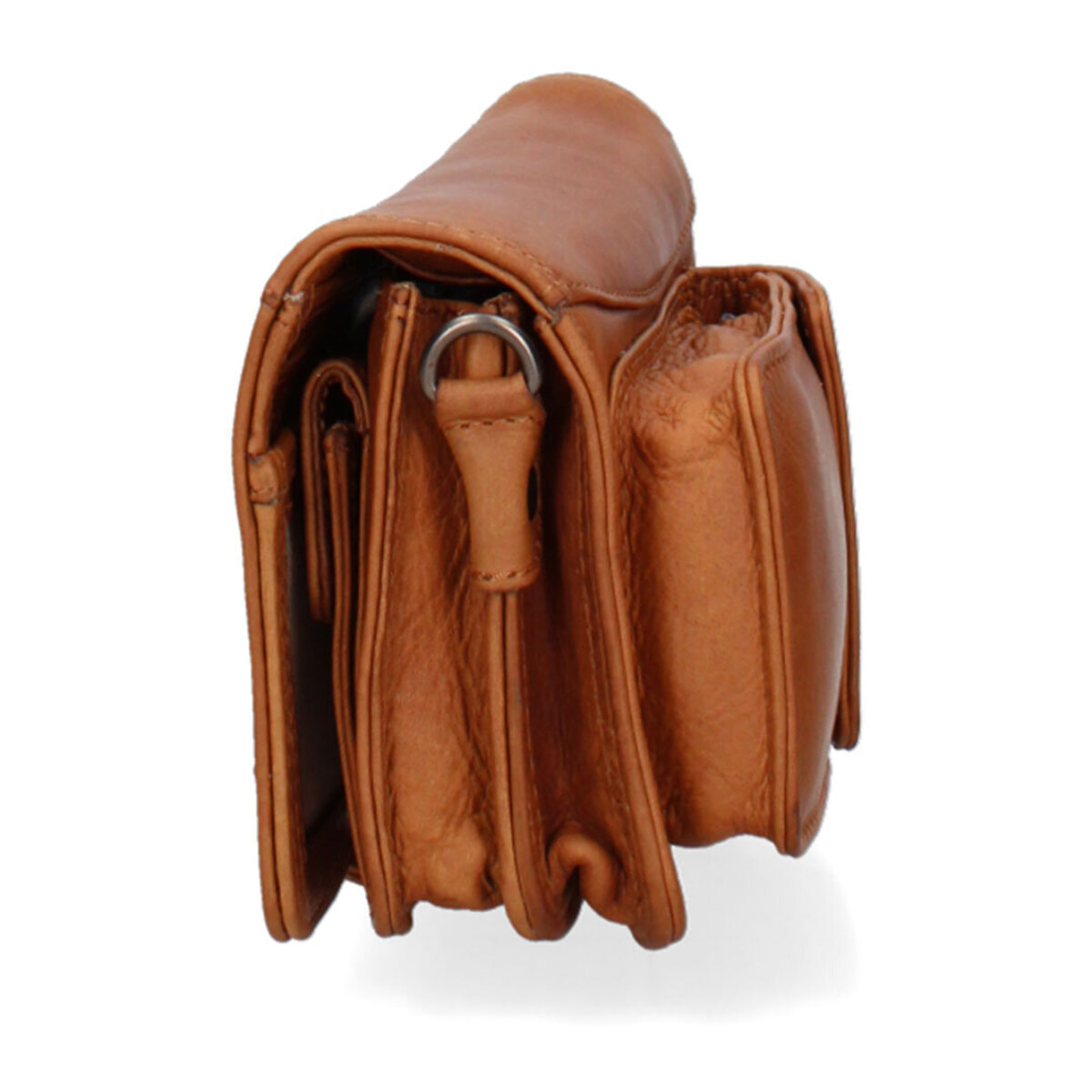 Borsa a tracolla  da uomo In Vera pelle Made in Italy 20x11x10 cm