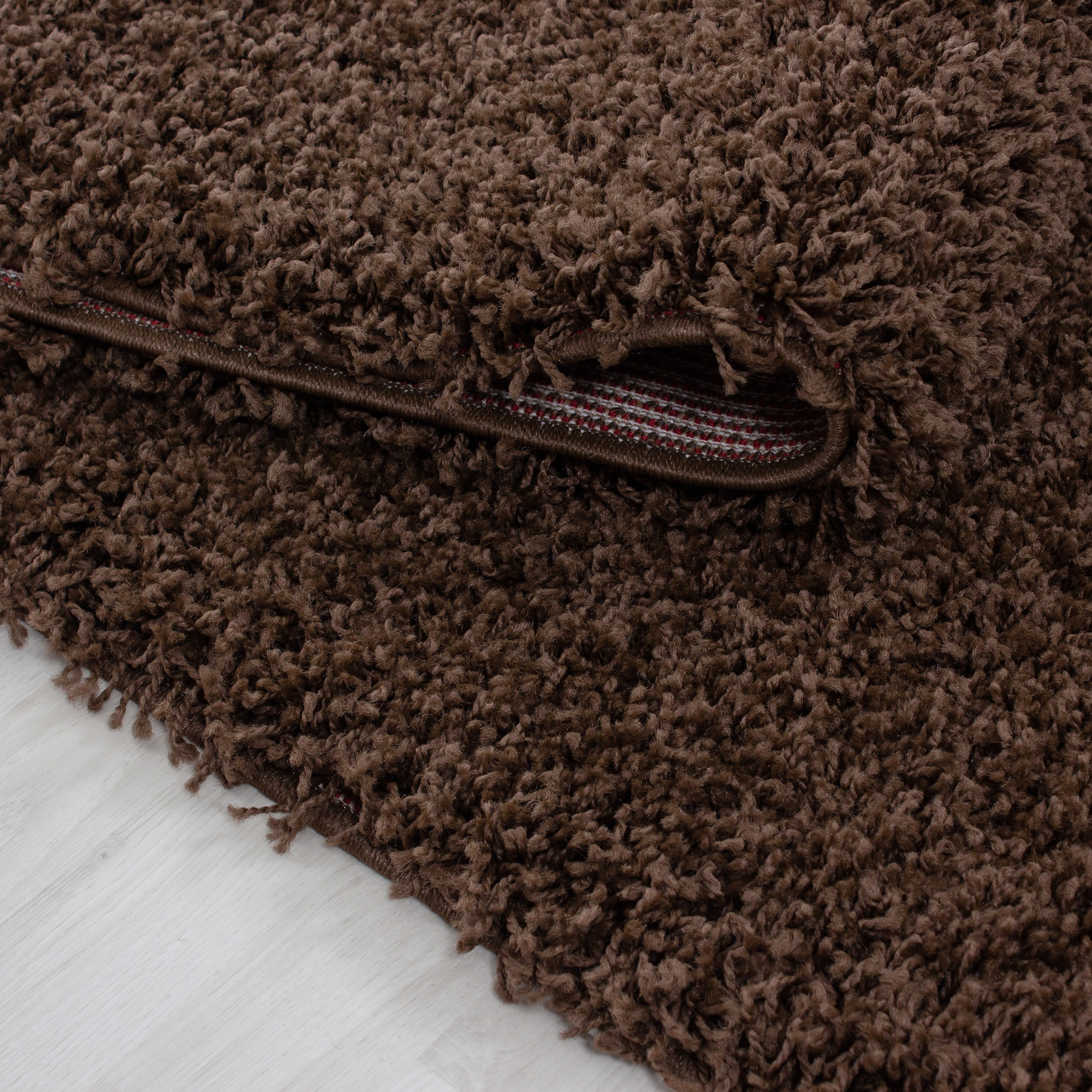 OTTAWA - Tapis shaggy uni Marron