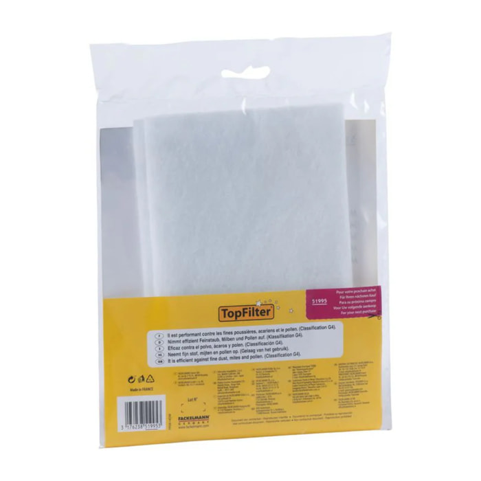 Filtre aspirateur universel sortie moteur TopFilter