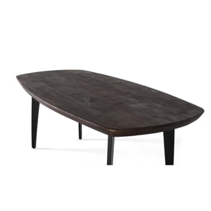 Mesas de Comedor de Madera de Mango 200 Cm Estilo Rústico Moderno