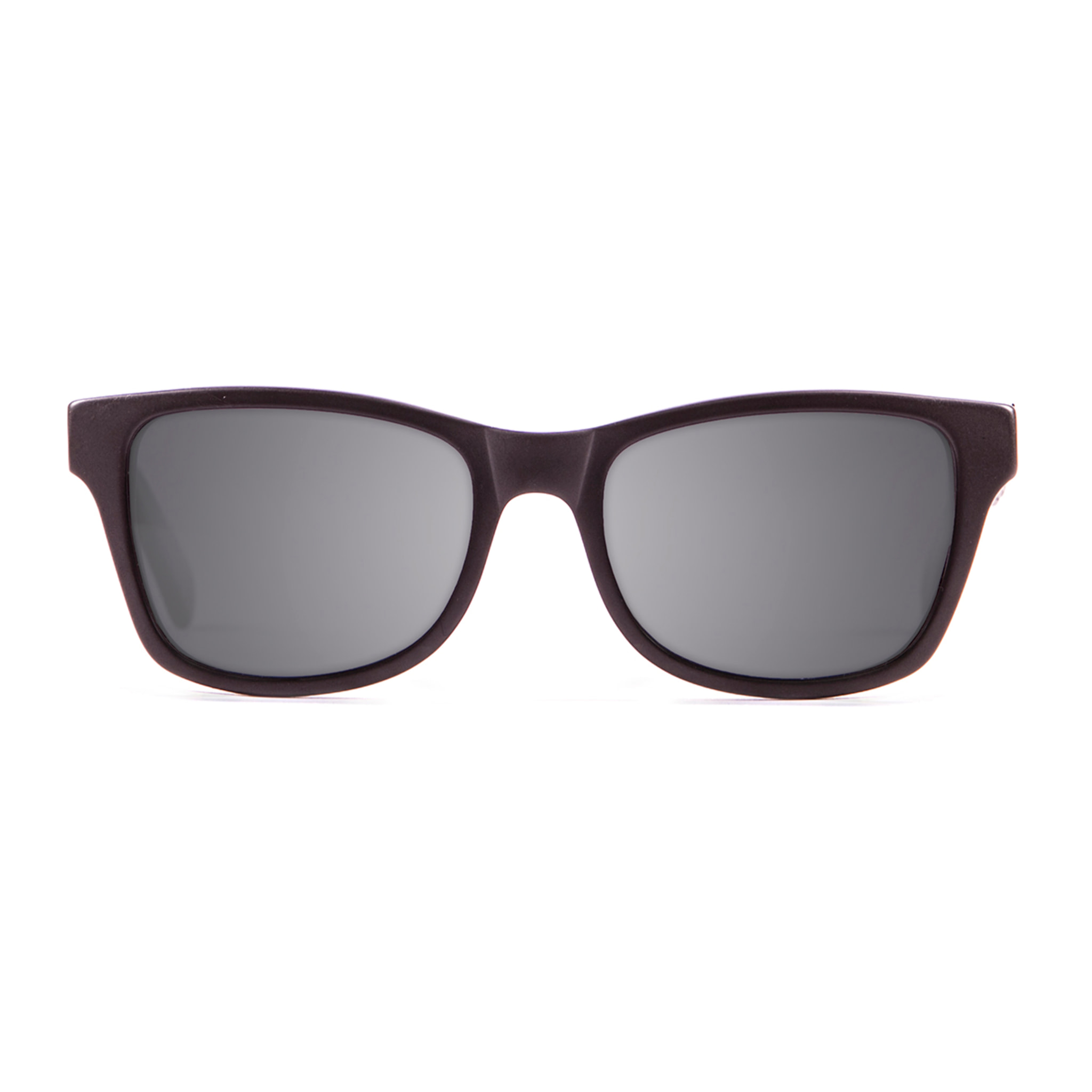 Gafas de sol KAU LONDON - De acetato negro brillante y madera de ébano / Ahumada