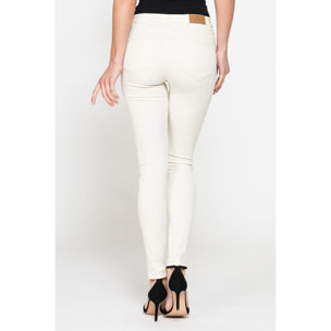 PANTALONE CINQUE TASCHE SKINNY FIT IN GABARDINA SUPER STRETCH 9,3oz