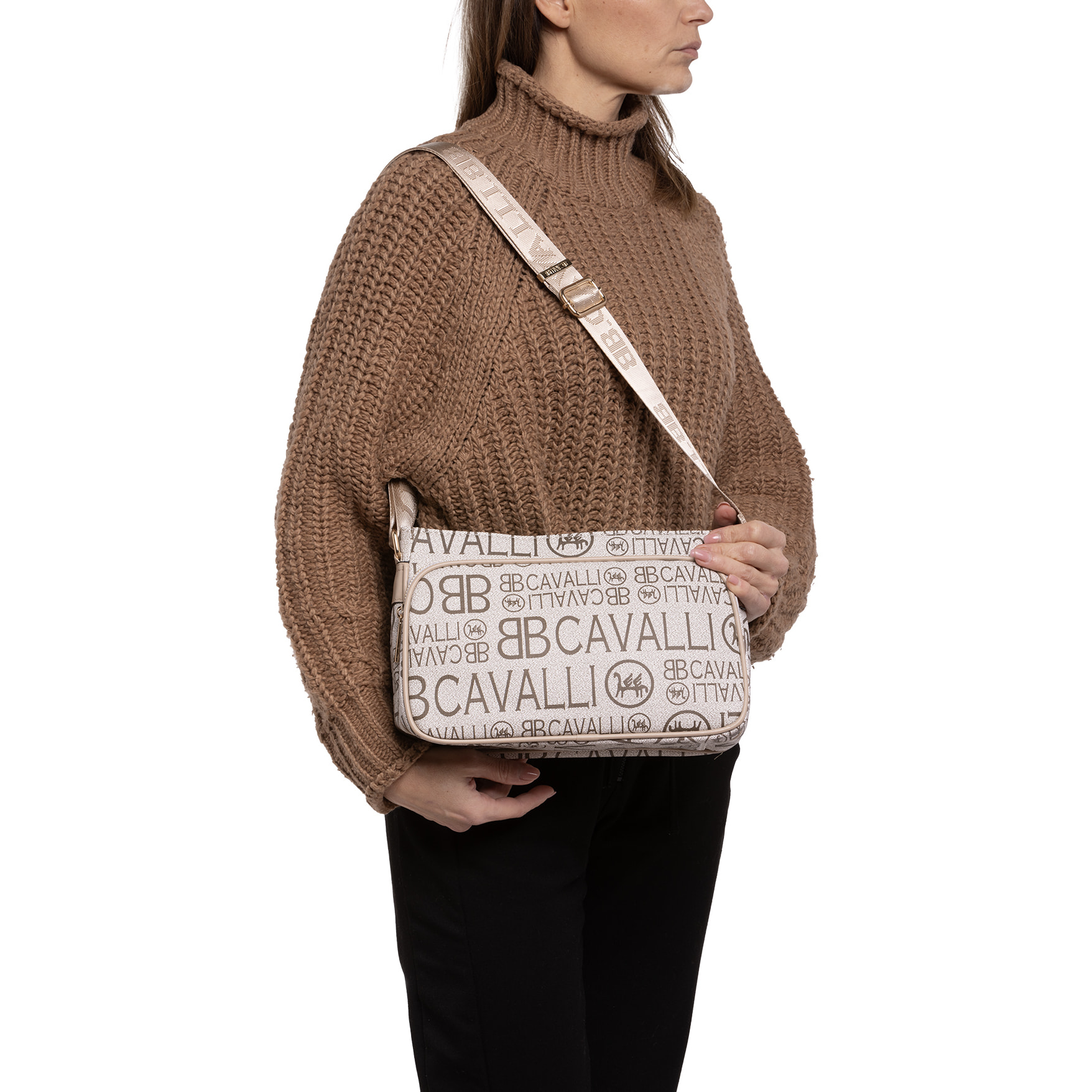 Borsa a tracolla  da donna ecopelle Prodotto Vegano 19x28x13 cm