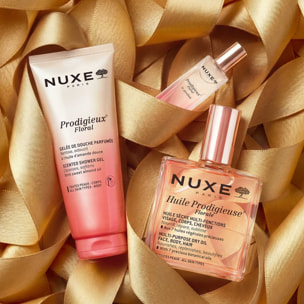 Prodigieux® Floral - Coffret Huile Prodigieuse® Florale 100ml + Le Parfum 15ml + Gelée de Douche 100ml