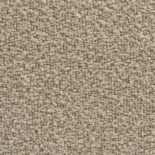 Chauffeuse bouclette texturée 1 place beige L 93 x P 104 x H 85cm - Boni