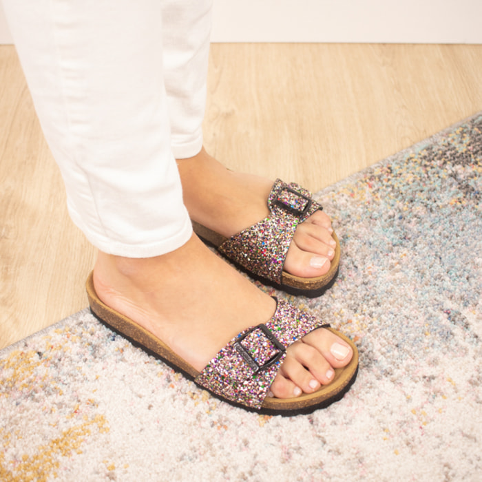 SANDALIA BABUNKERS NEGRO