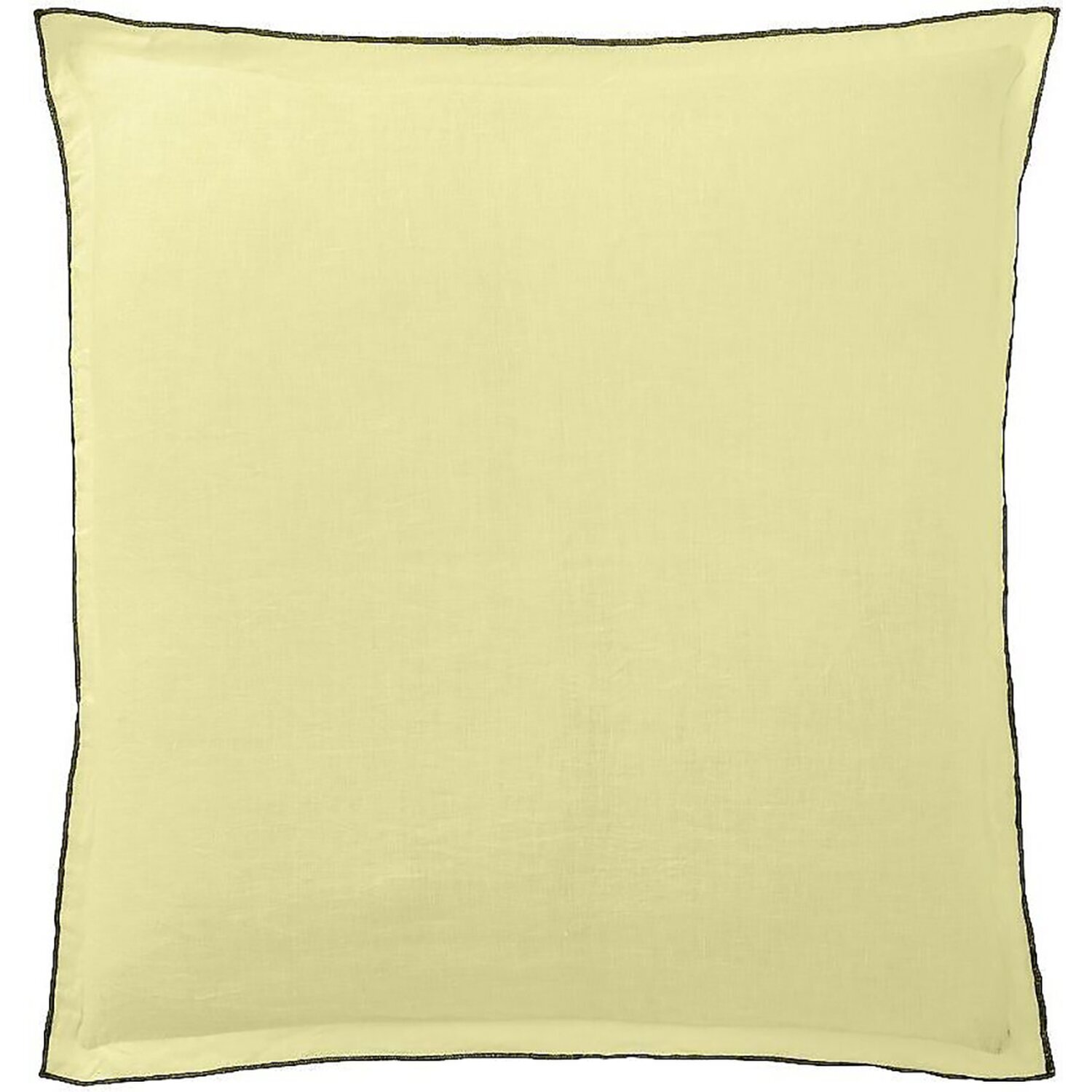 Lot de 2 taies d'oreiller 100% lin lavé 160g beurre