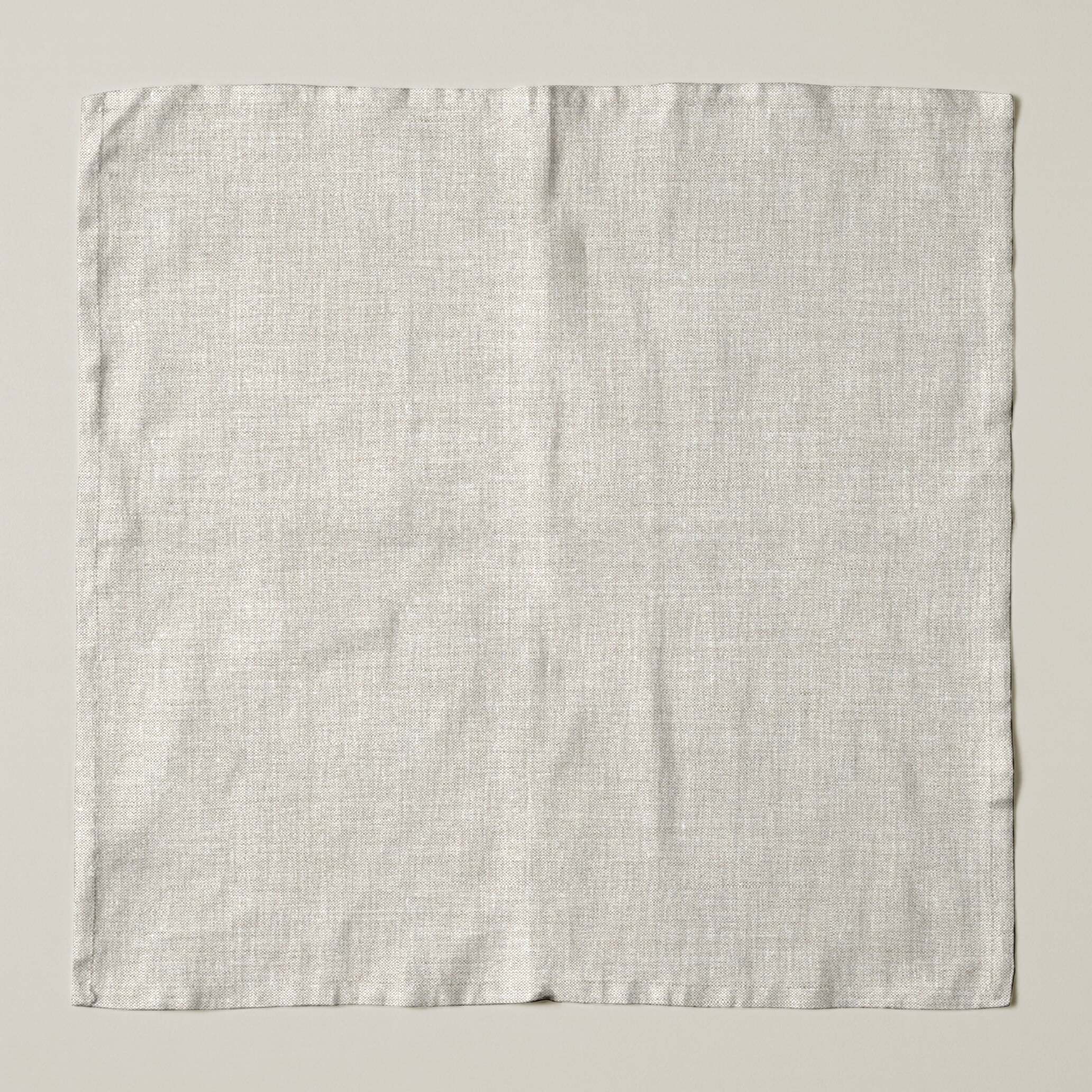 Serviettes pack 2 coton linge culla linge lisse