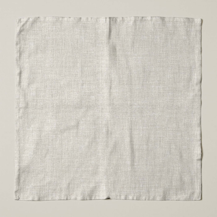 Serviette pack 2 coton linge culla linge lisse