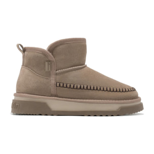 Botas de Mujer Con Ante y Forro Interior Atlas Basic Taupe