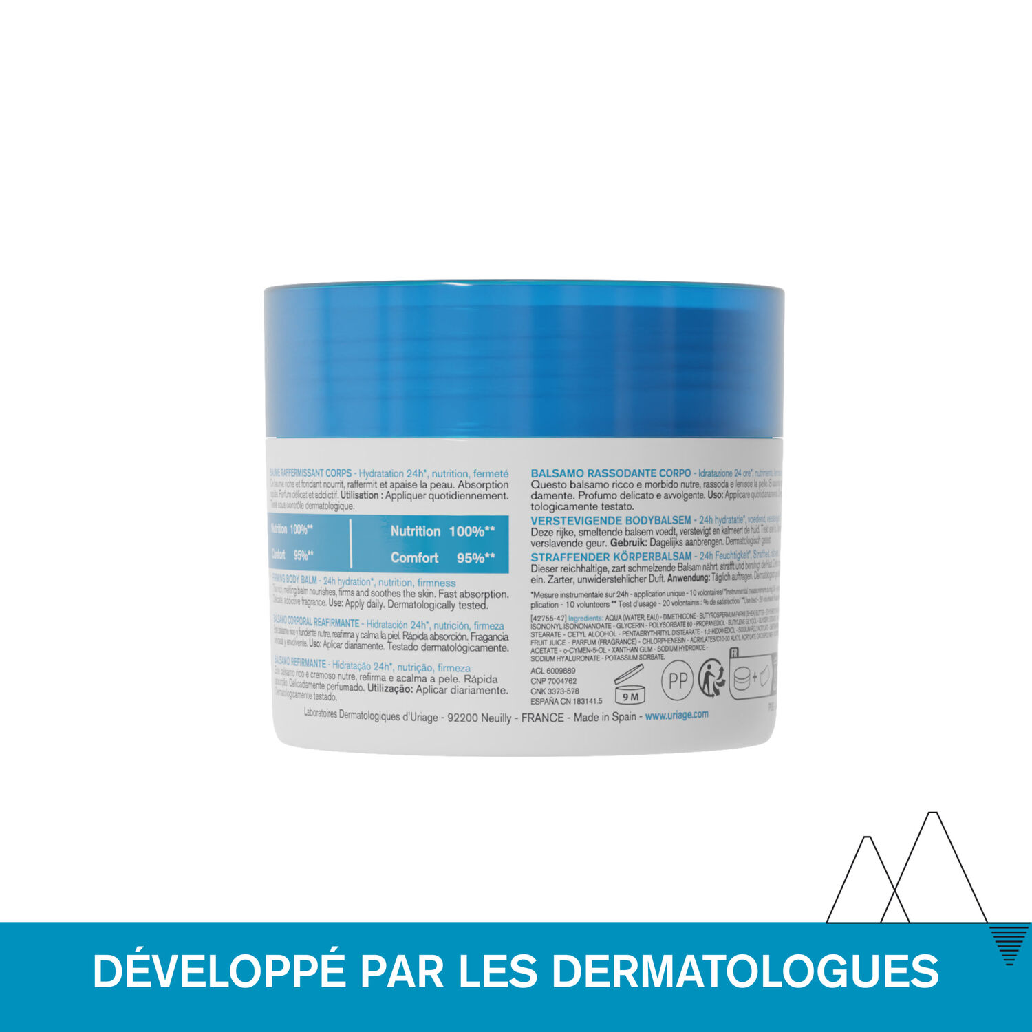 Eau Thermale - Baume Fondant Corps - Nourissant & Raffermissant 200 ml