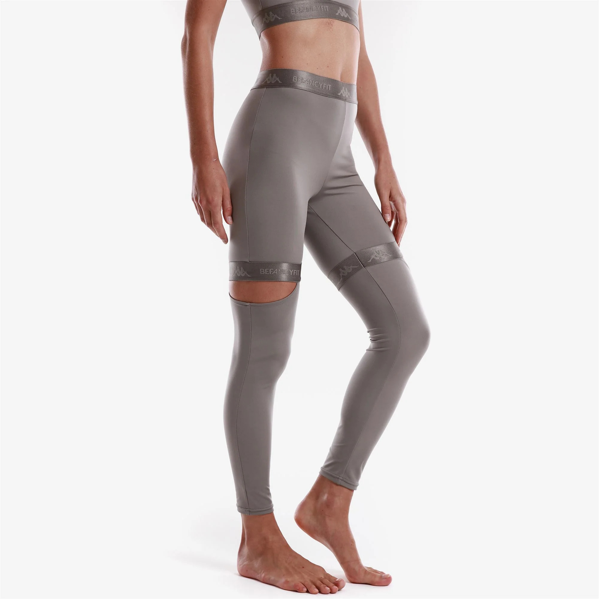 Kappa - Pantaloni Donna Grigio - AUTHENTIC BEST