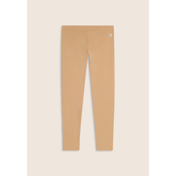 Leggings donna 7/8 in cotone stretch con logo Freddy