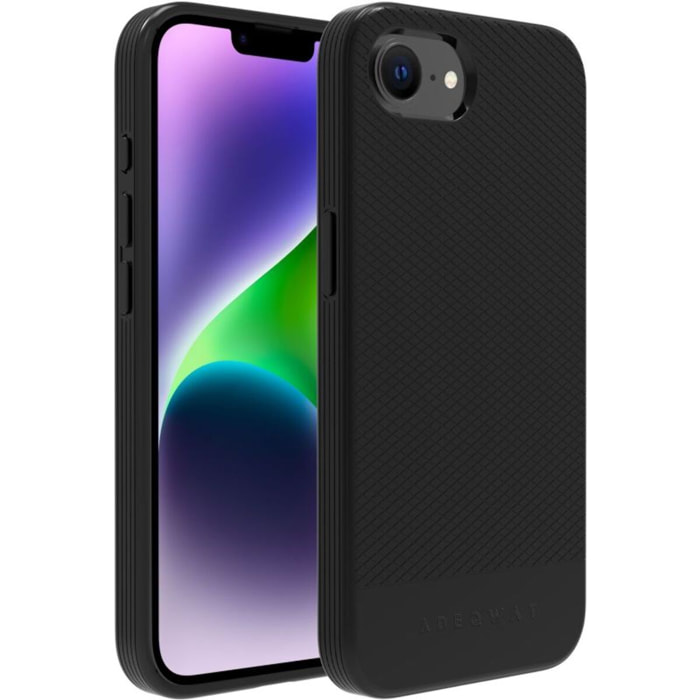 Coque ADEQWAT iPhone 16e/17e souple - Noir