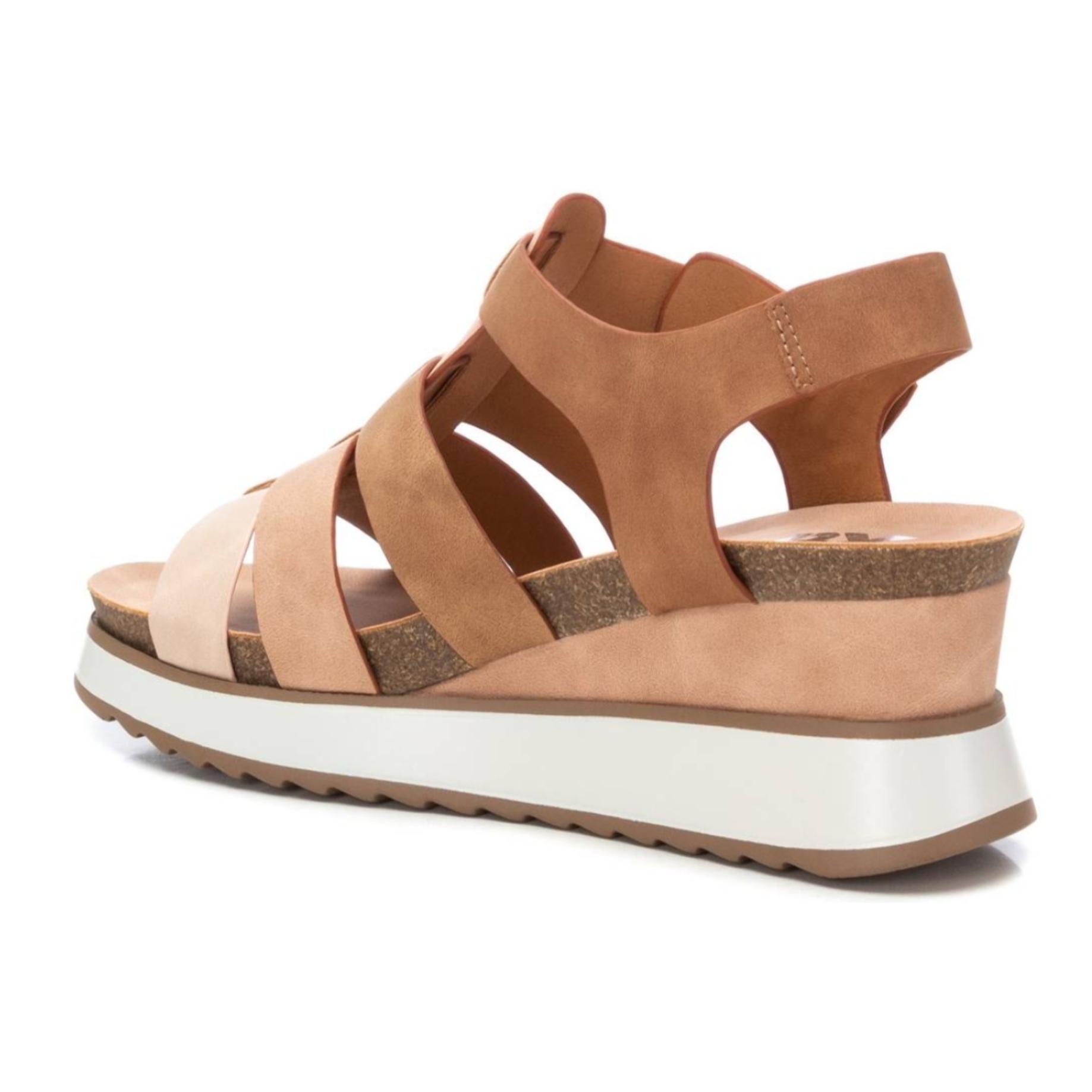 Sandalia romana beige