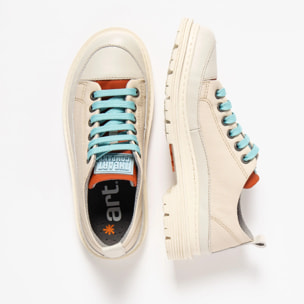 Zapatos 1894A RUBBER NYLON CREAM-ORANGE/ BIRMINGHAM color Cream-orange