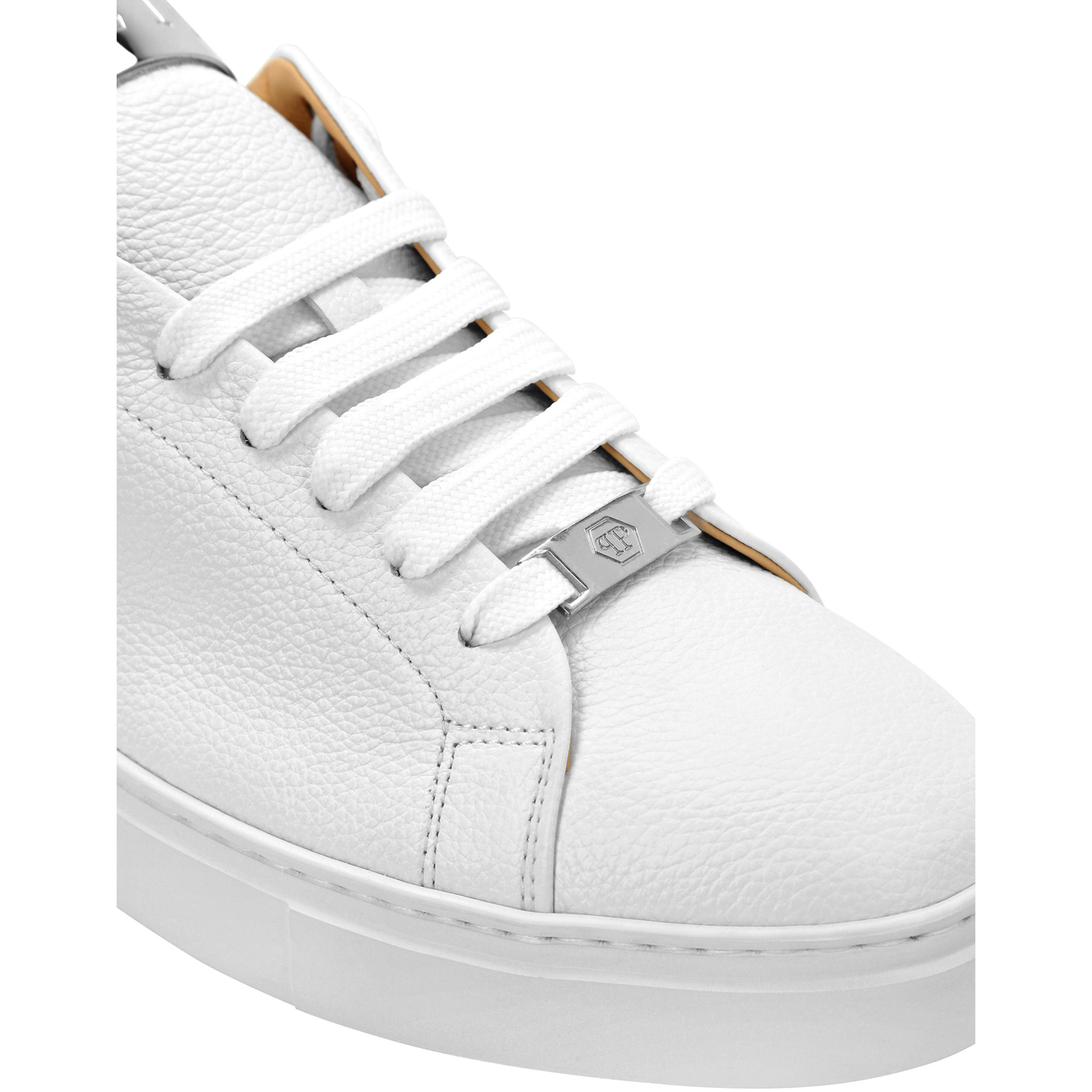 PHILIPP PLEIN Low-Top Sneakers SILVER SURFER
