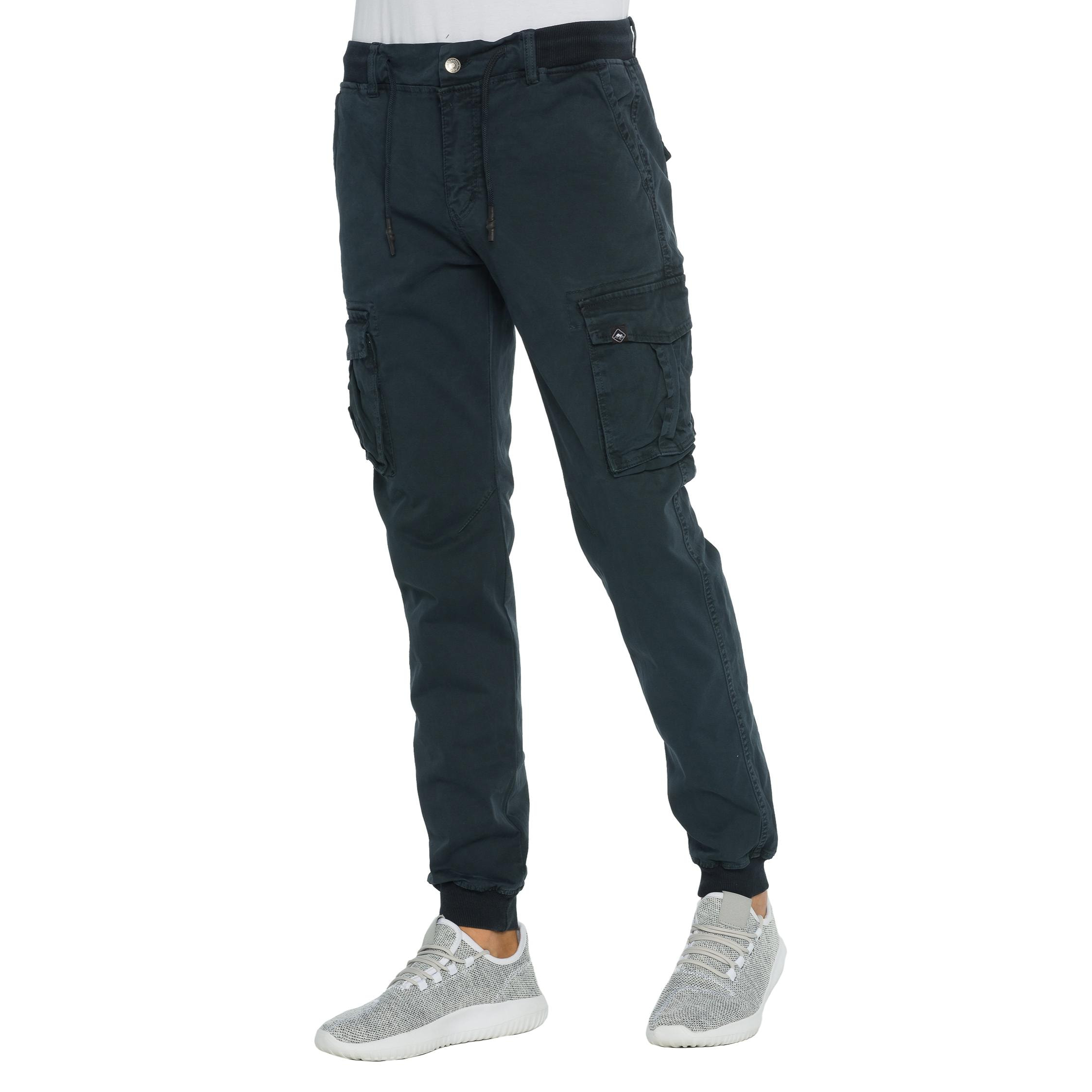 Pantalone Hot Buttered Tinaroo con tasconi Blu Navy