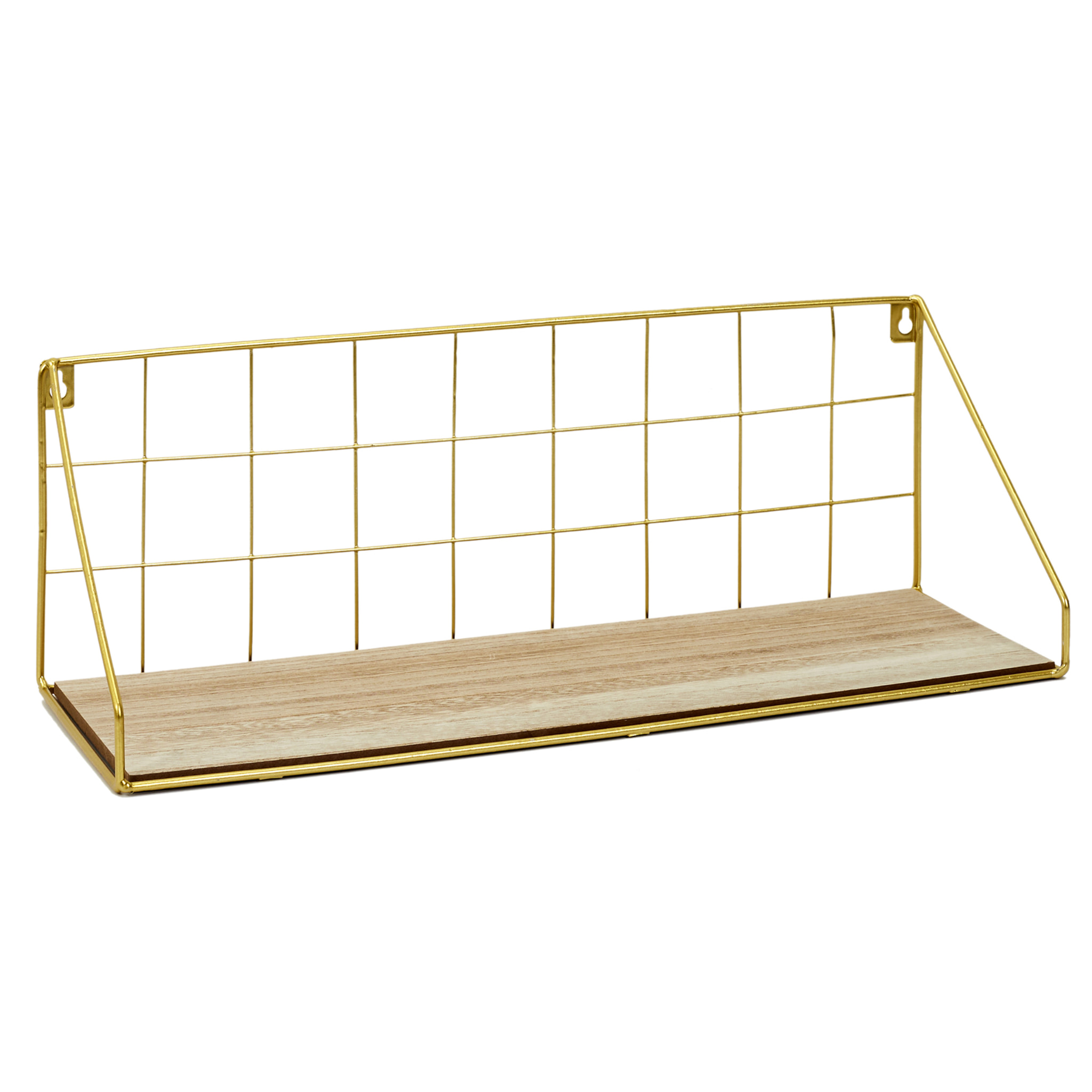 Etagere Rectangle Doree