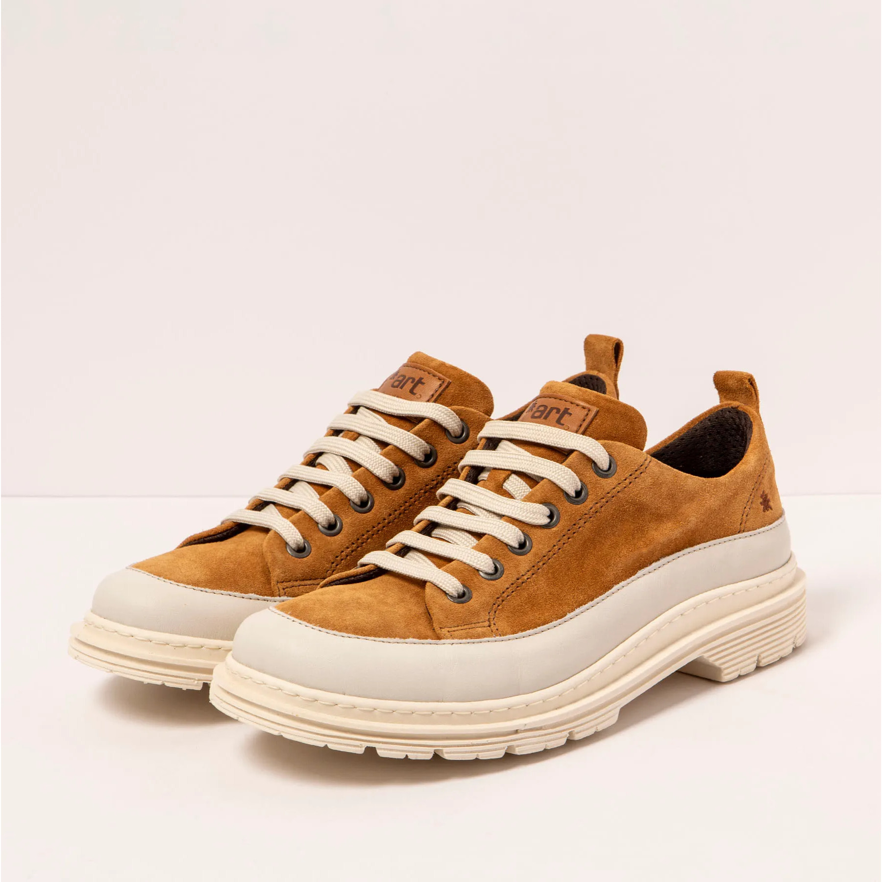 Zapatos 1898S SILK SUEDE TOFFEE/ BIRMINGHAM color Toffee