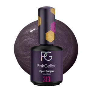 Vernis semi-permanent - 313 Epic Purple - 15 ml