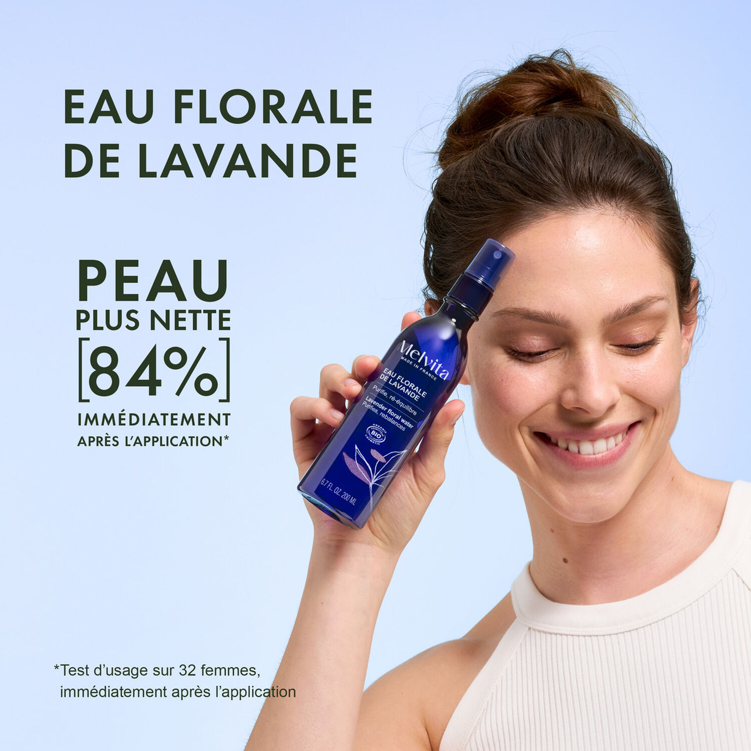 Eau Florale de Lavande Bio - Purifiante & Rééquilibrante 200 ml