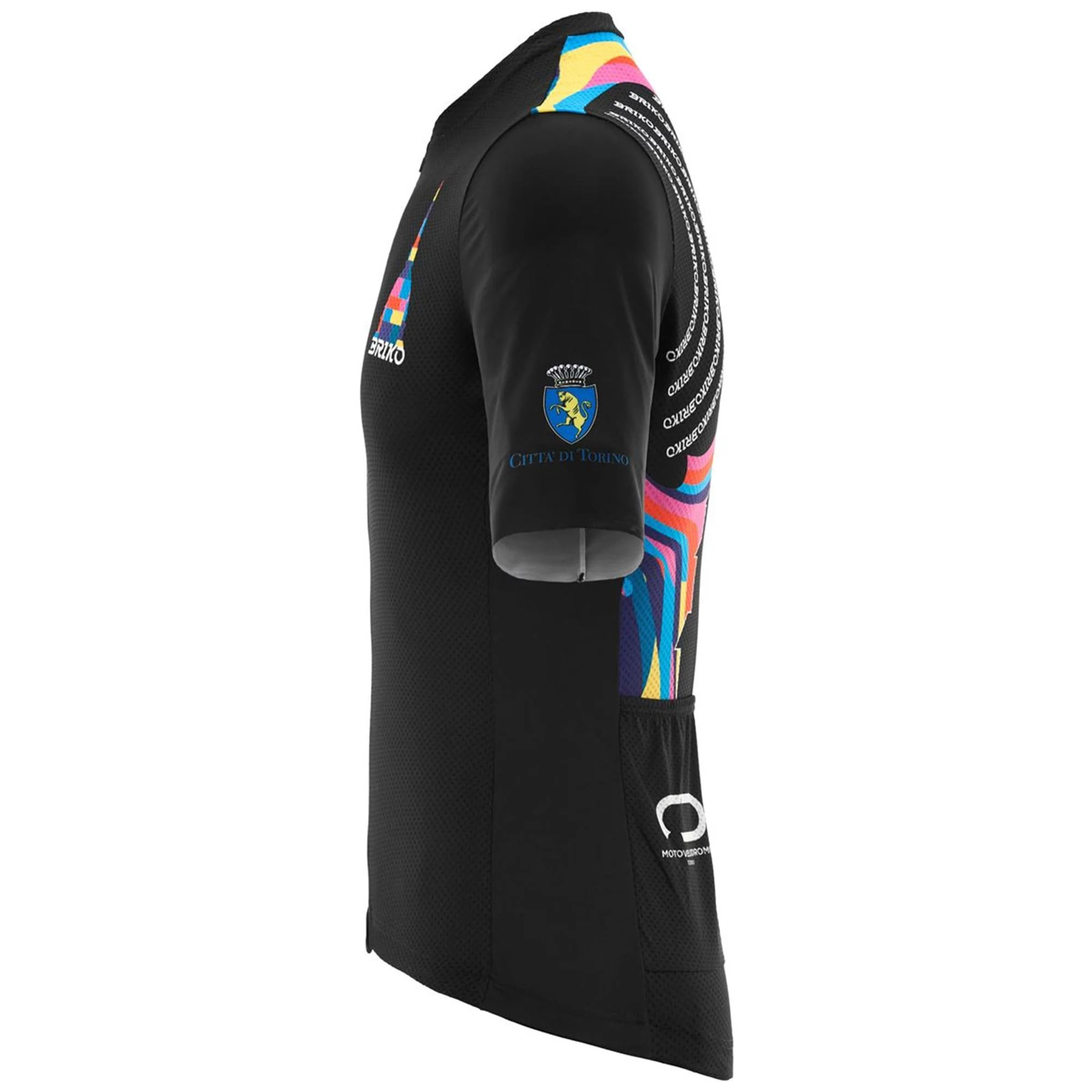 Briko - Maglie gioco, Uomo Donna, Nero - Gfbt Jersey