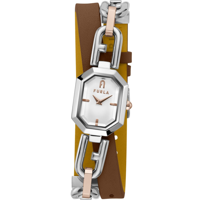 Furla Reloj Analógico De Cuarzo Furla Octagonal
