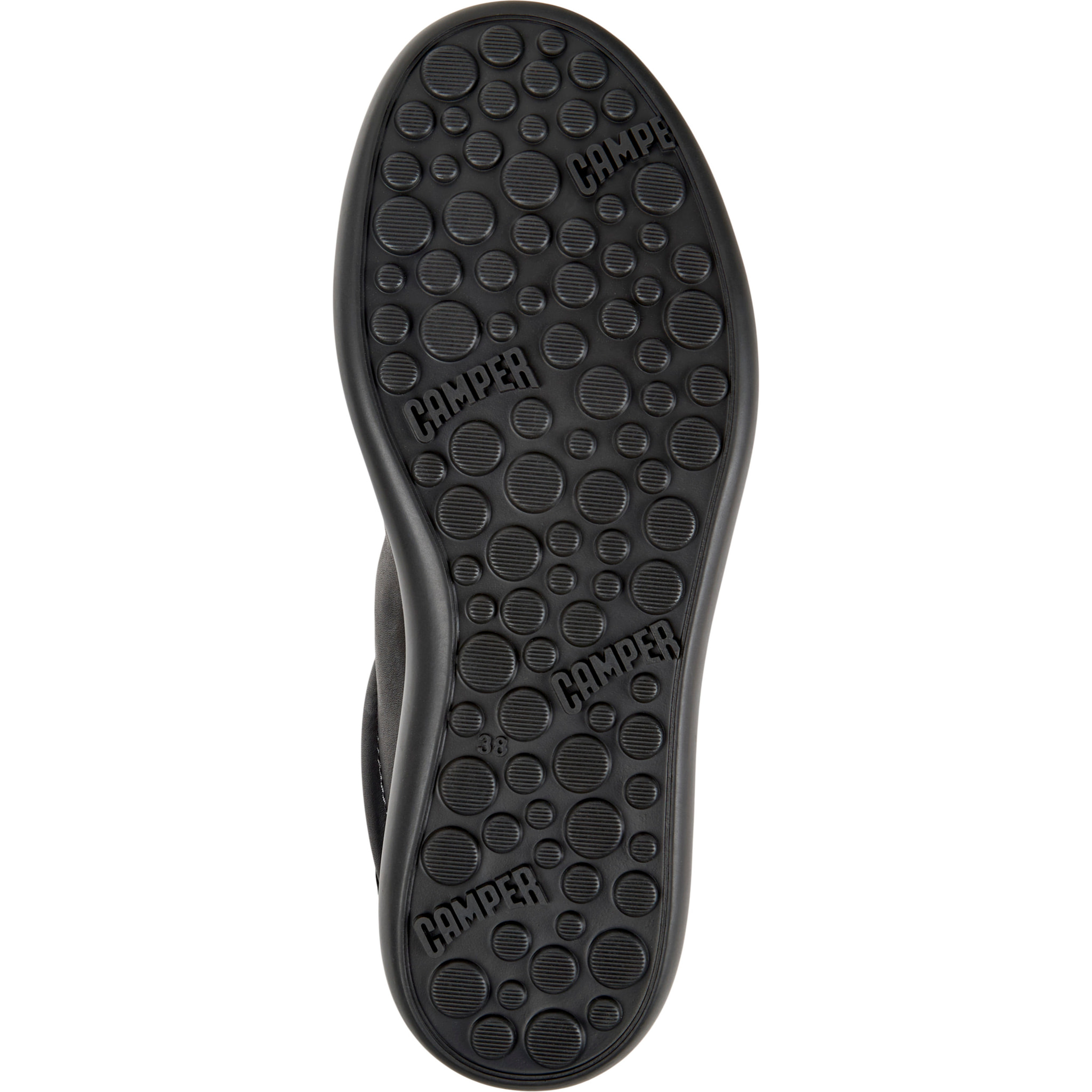 Zapatillas - CAMPER Pelotas Soller - Negro - Cuero liso