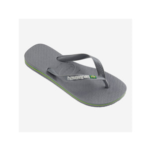 Infradito Havaianas Havaianas Brasil logo steel grey Grigio