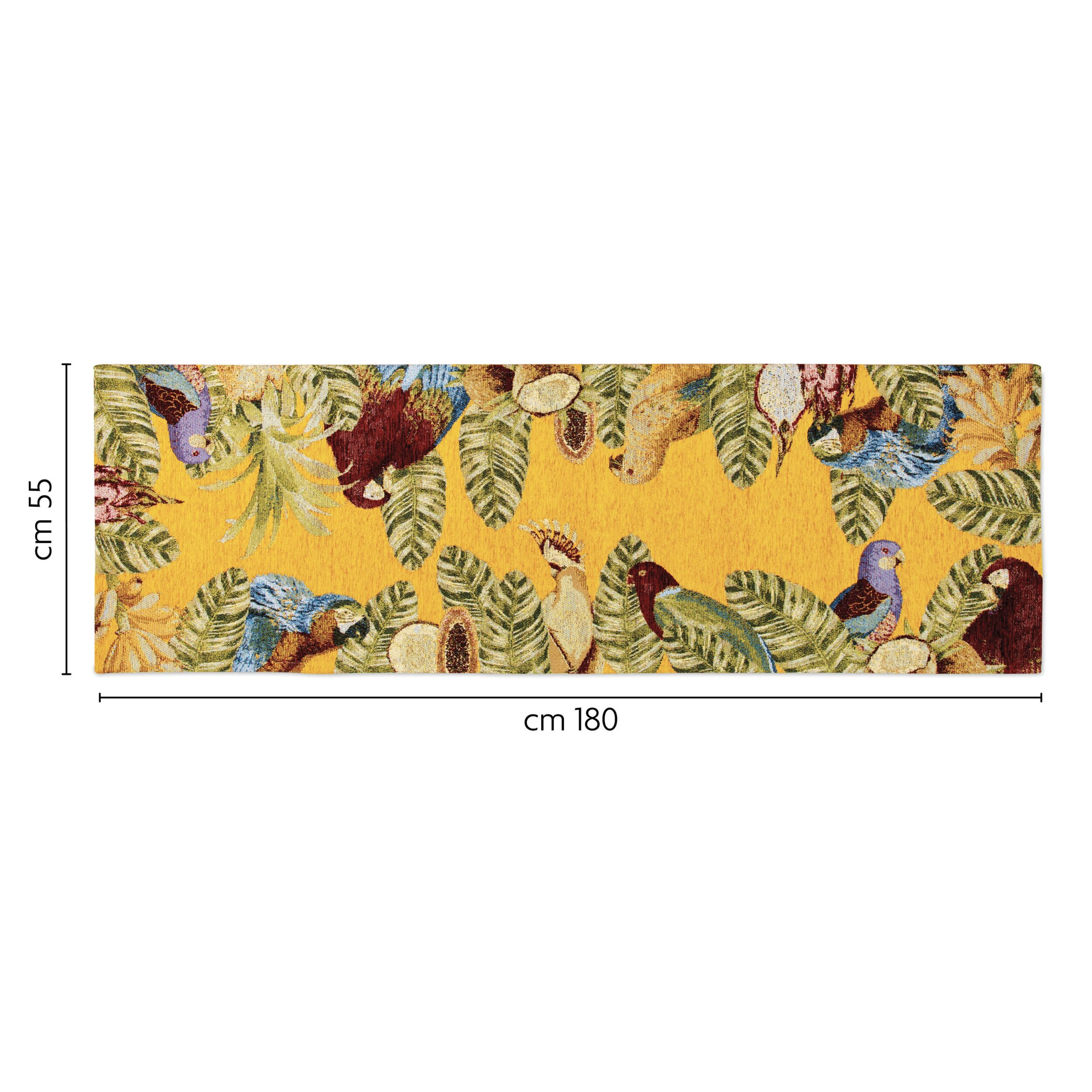 Tappetino Excelsa Havana poliestere e cotone 55x180x0,7 cm multicolore