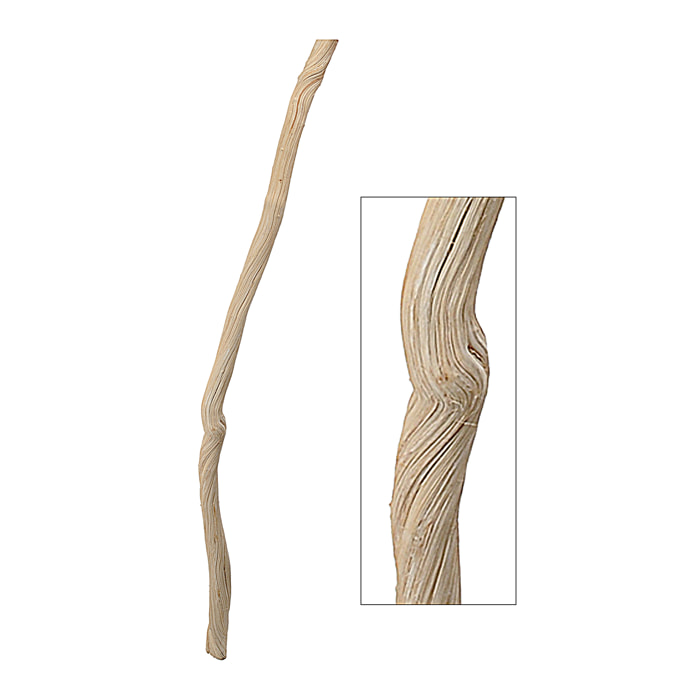 Lata Twist Bianco. Altezza 200 Cm - Pezzi 1 - 7X200X7cm - Colore: Bianco - Bianchi Dino - Decori Casa E Complementi