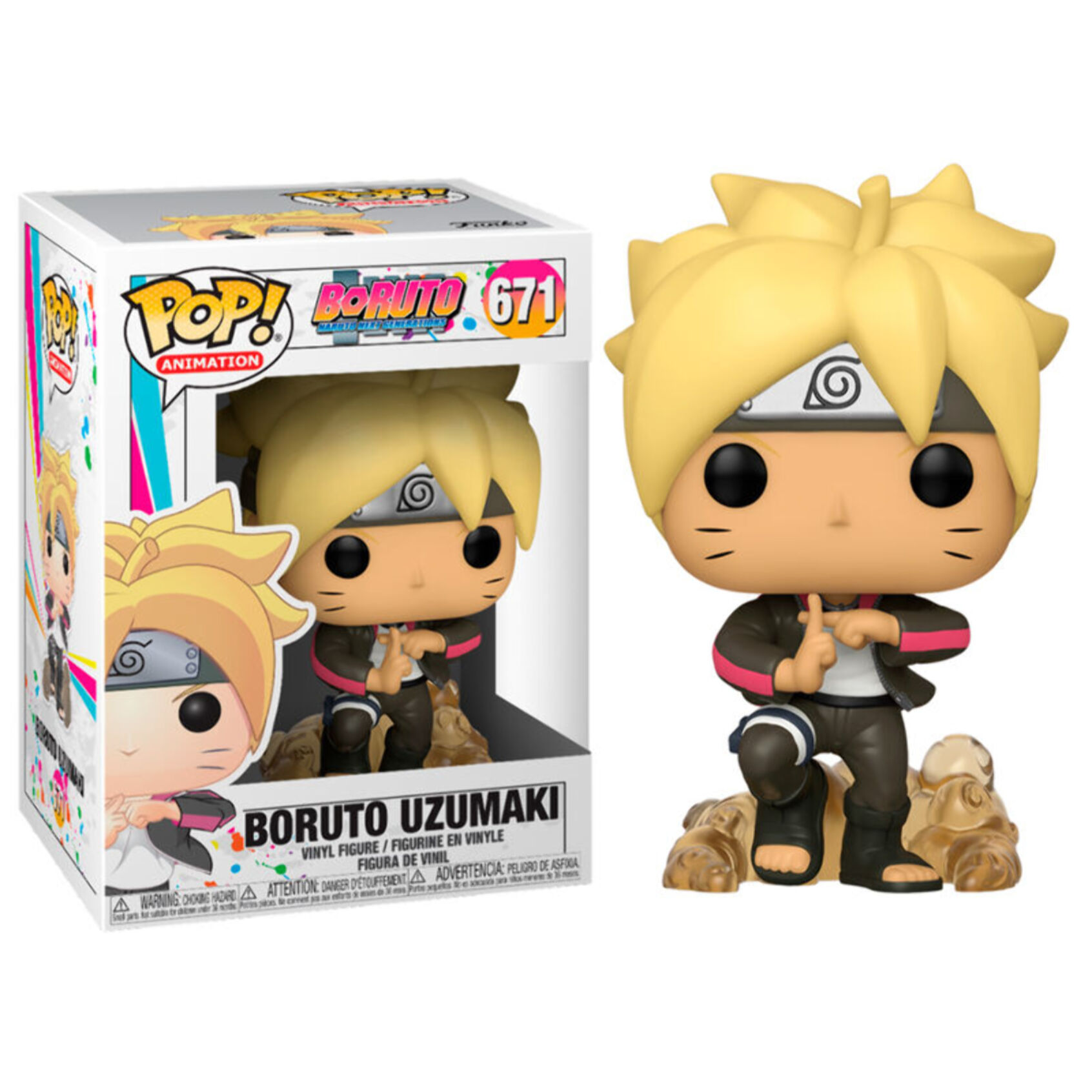 Boruto Funko Pop Animazione Vinile Figura Boruto Uzumaki 9 cm