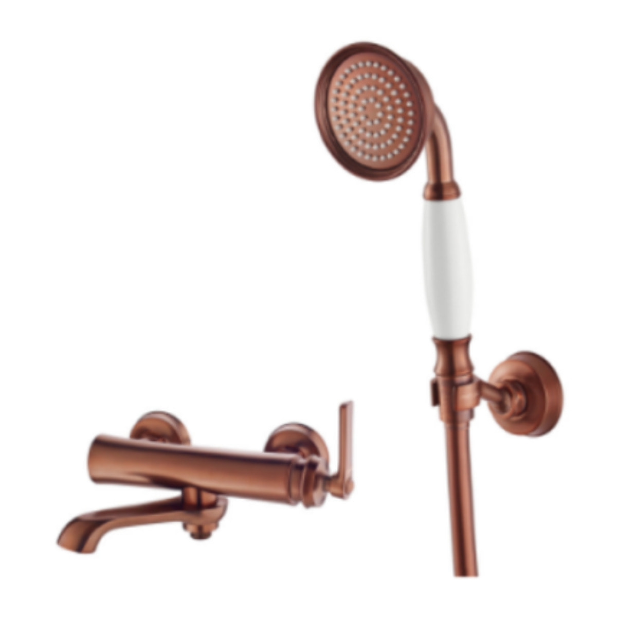 Mitigeur bain douche avec pommeau de douche et support Paini Lady's Auburn