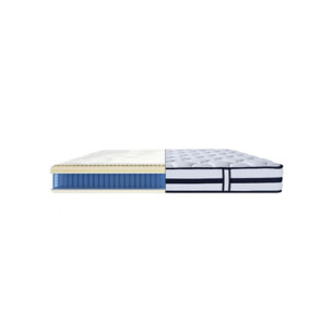 Matelas King Size 180 x 200 cm ressorts ensachés mi-ferme - NICE