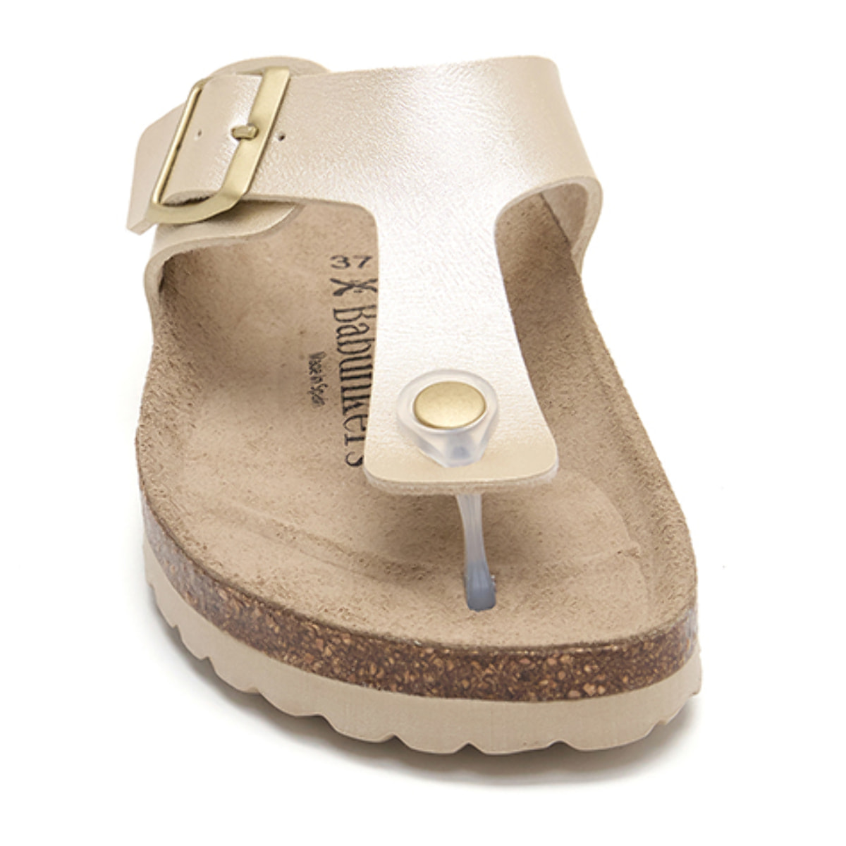 SANDALIA BABUNKERS DORADO