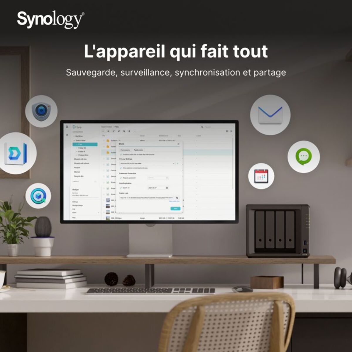Serveur NAS SYNOLOGY DS925+