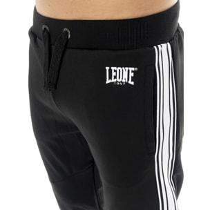 Tuta da uomo in tessuto tecnico con cappuccio e zip, Leone 1947 Tech