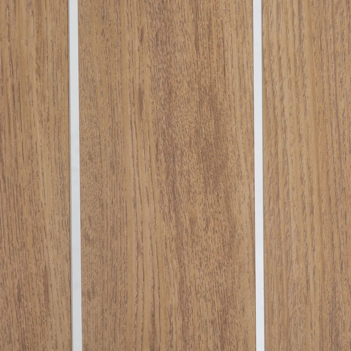 Table de jardin "Évasion" effet bois honey & graphite 4 places lates en aluminium