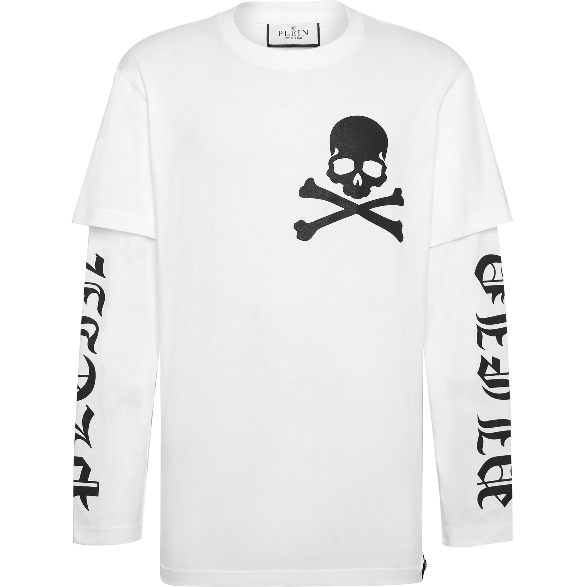 PHILIPP PLEIN T-Shirt Round Neck GOTHIC PLEIN