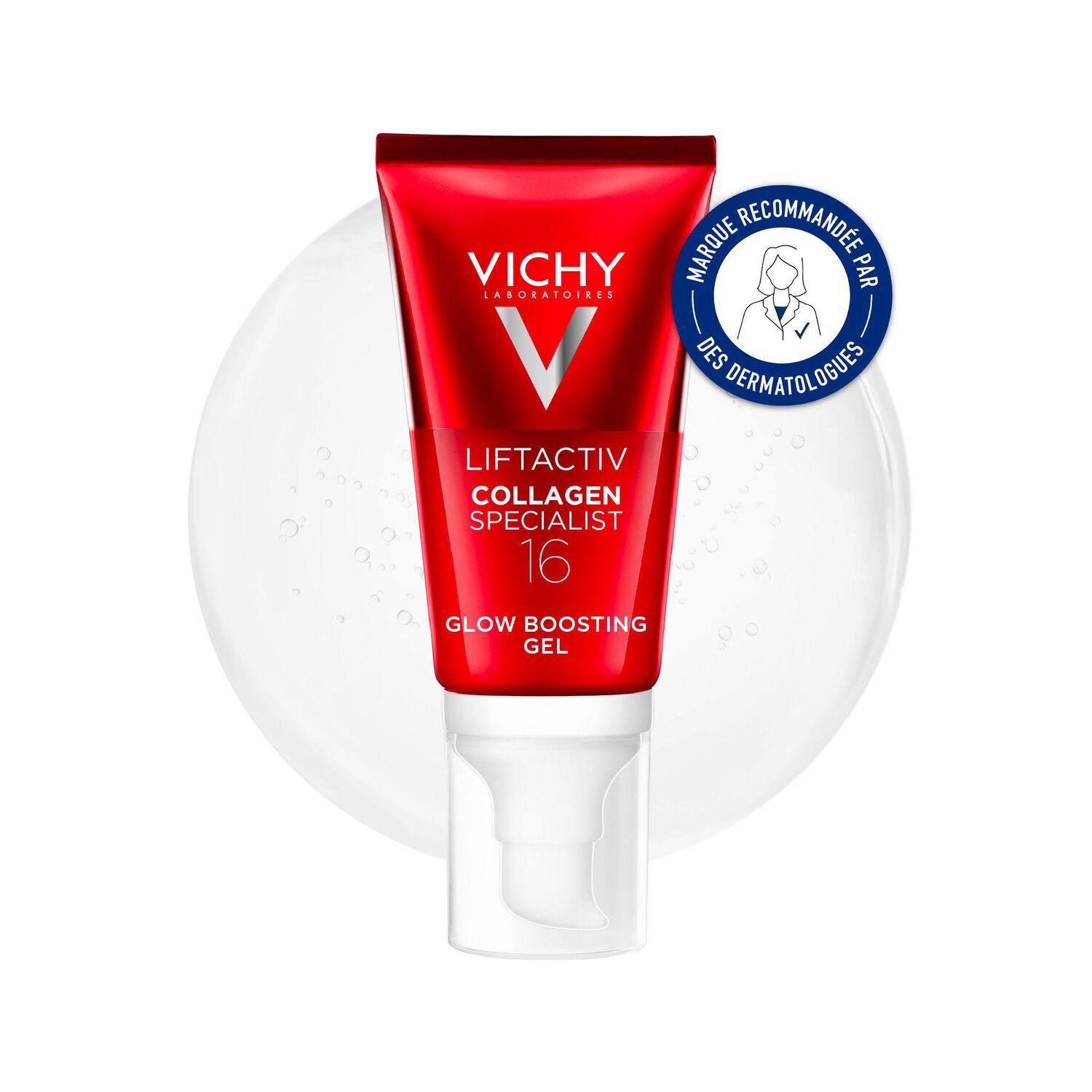 Liftactiv - Gel Visage Booster d'Hydratation et d'Éclat Effet Repulpant 50 ml