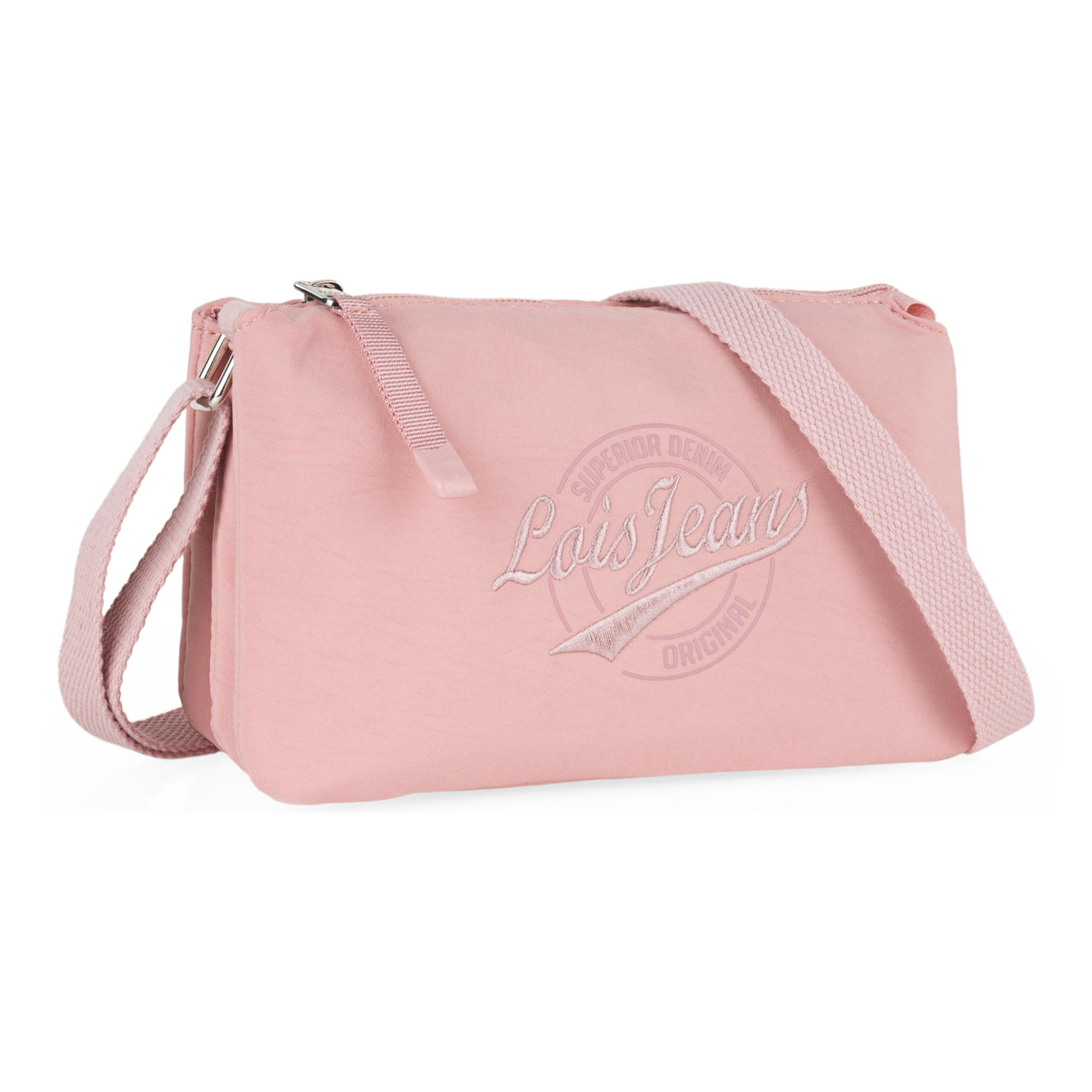 Bolso Bandolera Mujer Sint/Pu Lois Pyramid Rosa