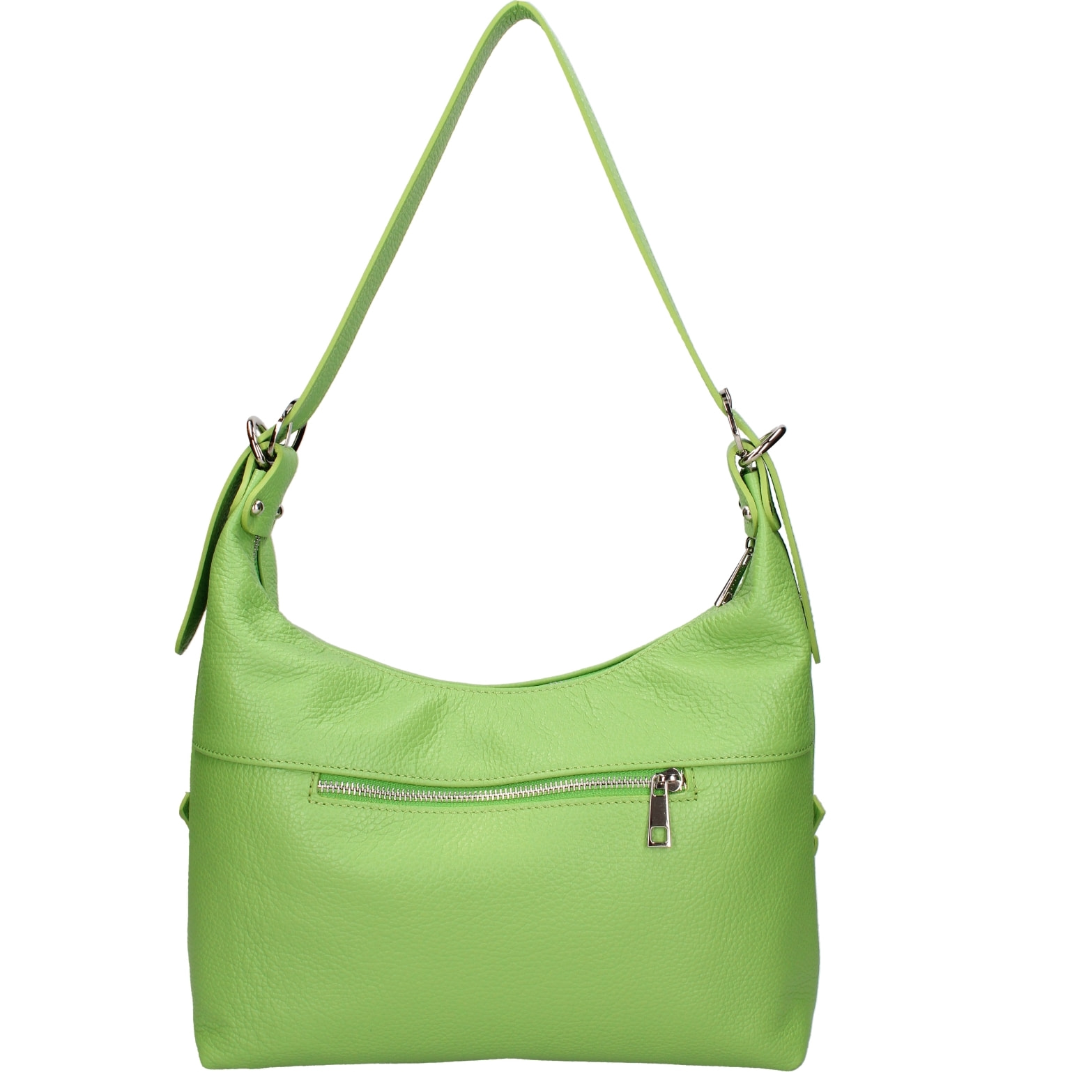 Borsa a spalla da donna In Vera pelle Made in Italy 30x30x9 cm