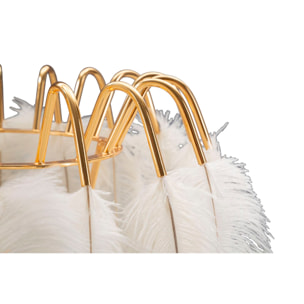 LAMPADA DA TAVOLO FEATHER STAND CM Ø 40X60
