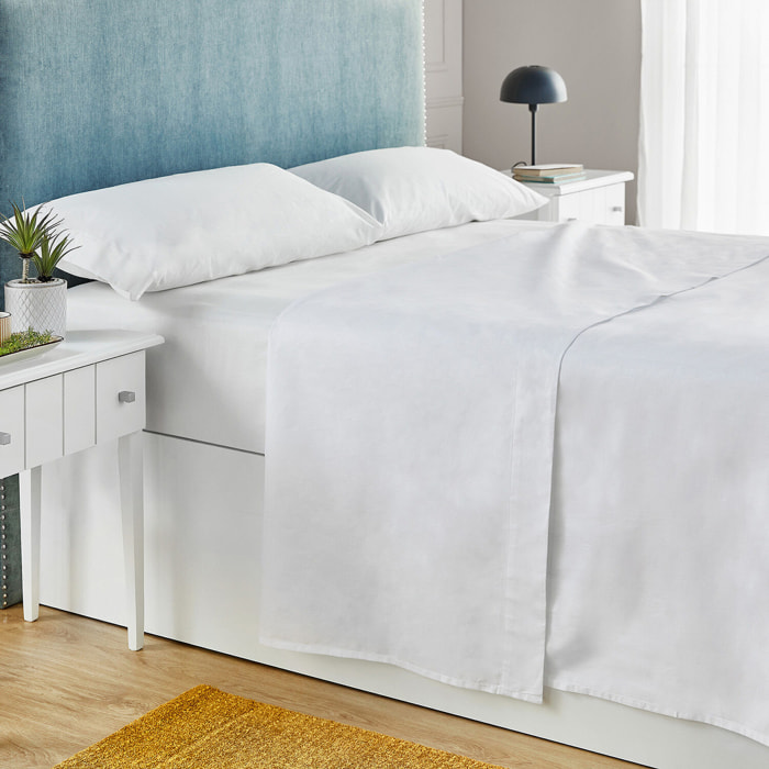 Juego de cama de 4 piezas | 100% Algodón | 150 Hilos | Transpirable | Lavable a Máquina