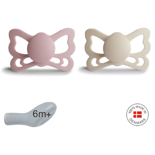 Frigg Pack 2 Chupetes Anat. Silicona Butterfly