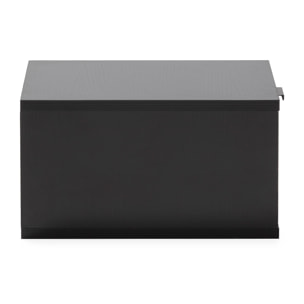 Mesita de noche flotante Lluvia 1 cajón color Negro